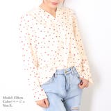 ハート柄 シャツブラウス レディースVネック | SUNSHINE CLOSET | 詳細画像14 