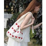 レディース 編みニット鞄 折りたたみ | SUNSHINE CLOSET | 詳細画像3 