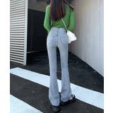 セミフレアデニムパンツ 美脚おしゃれ | SUNSHINE CLOSET | 詳細画像10