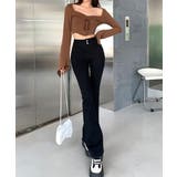 セミフレアデニムパンツ 美脚おしゃれ | SUNSHINE CLOSET | 詳細画像2