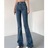 セミフレアデニムパンツ 美脚おしゃれ | SUNSHINE CLOSET | 詳細画像6