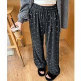 薄手スウェットパンツ 韓国風ワイドパンツ | SUNSHINE CLOSET | 詳細画像1 