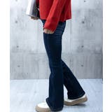 セミフレアデニムパンツ レディース 美脚 | SUNSHINE CLOSET | 詳細画像10 