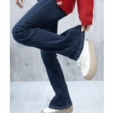 セミフレアデニムパンツ レディース 美脚 | SUNSHINE CLOSET | 詳細画像12 