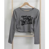 ヘソ出しロゴtシャツ 長袖 オルチャン | ANGELCLOSET | 詳細画像13