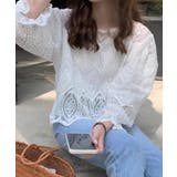 レース透かし袖ボリュームブラウス 春夏 | SUNSHINE CLOSET | 詳細画像2 