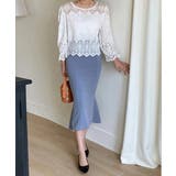 レース透かし袖ボリュームブラウス 春夏 | SUNSHINE CLOSET | 詳細画像5 