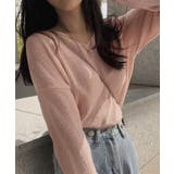 透け感ニットトップス Vネック 長袖春服 | SUNSHINE CLOSET | 詳細画像11 