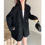 ダブルボタンテーラードジャケットアウター | SUNSHINE CLOSET | 詳細画像3