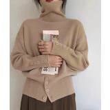 タートルネックリブニット トップス秋冬服 | SUNSHINE CLOSET | 詳細画像1 