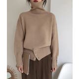 タートルネックリブニット トップス秋冬服 | SUNSHINE CLOSET | 詳細画像2 