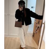 ファージャケット ふわふわ パールボタン | SUNSHINE CLOSET | 詳細画像8 