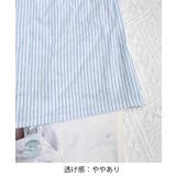爽やかストライプ ゆったり半袖シャツ ナチュラルブラウス | SUNSHINE CLOSET | 詳細画像23