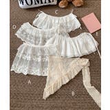 シアーラップスカート レースヒップカバー | ANGELCLOSET | 詳細画像2