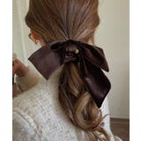 リボン付きシュシュ ヘアゴム 韓国風 | SUNSHINE CLOSET | 詳細画像1