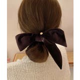 リボン付きシュシュ ヘアゴム 韓国風 | SUNSHINE CLOSET | 詳細画像2