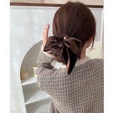 リボン付きシュシュ ヘアゴム 韓国風 | SUNSHINE CLOSET | 詳細画像4