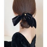 リボン付きシュシュ ヘアゴム 韓国風 | SUNSHINE CLOSET | 詳細画像6