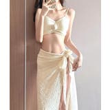 ビキニ 水着3点セットパレオ付き 韓国風 | SUNSHINE CLOSET | 詳細画像1 