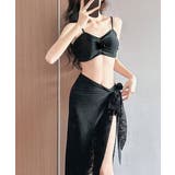 ビキニ 水着3点セットパレオ付き 韓国風 | SUNSHINE CLOSET | 詳細画像5 