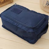 ネイビー | シューズポーチ 持ち運び トラベルグッズ | SUNSHINE CLOSET