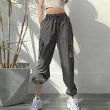 ダークグレー | ストリート風カーゴパンツ レディース 春 | SUNSHINE CLOSET