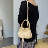 薄イエロー | ショルダーバッグ レディース 巾着バック | SUNSHINE CLOSET