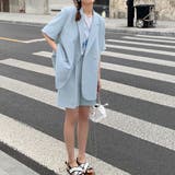 半袖ジャケット ショートパンツ セット夏 | SUNSHINE CLOSET | 詳細画像12 