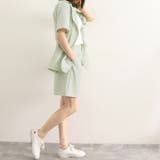 半袖ジャケット ショートパンツ セット夏 | SUNSHINE CLOSET | 詳細画像15 