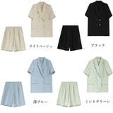 半袖ジャケット ショートパンツ セット夏 | SUNSHINE CLOSET | 詳細画像17 