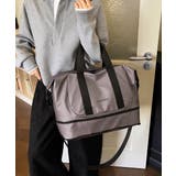 シンプル配色トラベルバッグ ショルダーバッグ 肩掛け斜め掛け鞄 | SUNSHINE CLOSET | 詳細画像11