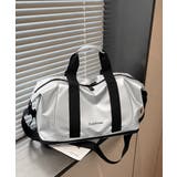 シンプル配色トラベルバッグ ショルダーバッグ 肩掛け斜め掛け鞄 | SUNSHINE CLOSET | 詳細画像18