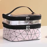 メイクポーチ 大容量 持ち運び収納バッグ | SUNSHINE CLOSET | 詳細画像1 