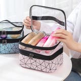 メイクポーチ 大容量 持ち運び収納バッグ | SUNSHINE CLOSET | 詳細画像17 