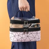 メイクポーチ 大容量 持ち運び収納バッグ | SUNSHINE CLOSET | 詳細画像5 