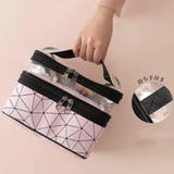 メイクポーチ 大容量 持ち運び収納バッグ | SUNSHINE CLOSET | 詳細画像6 