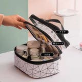 メイクポーチ 大容量 持ち運び収納バッグ | SUNSHINE CLOSET | 詳細画像9 