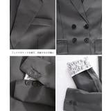 レディースレースカフススーツジャケットビッグシルエットゆったりミドル丈アウター … | SUNSHINE CLOSET | 詳細画像22