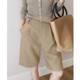 タックショートパンツ ハイウエスト 美脚 | SUNSHINE CLOSET | 詳細画像9 