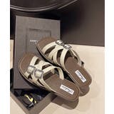 歩きやすい スリッパサンダル ぺたんこフラットサンダル | SUNSHINE CLOSET | 詳細画像17 