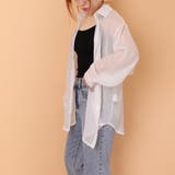 シアーシャツブラウス カーディガン 春 | ANGELCLOSET | 詳細画像23