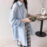 シアーシャツブラウス カーディガン 春 | ANGELCLOSET | 詳細画像15