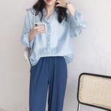 シアーシャツブラウス カーディガン 春 | ANGELCLOSET | 詳細画像16