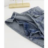 キュロットデニムスカート ハイウエスト | SUNSHINE CLOSET | 詳細画像25 