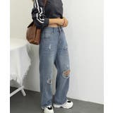 ダメージデニムパンツ レディースおしゃれ | SUNSHINE CLOSET | 詳細画像15 