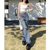 ダメージデニムパンツ レディースおしゃれ | SUNSHINE CLOSET | 詳細画像3 