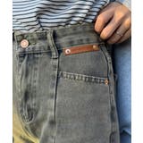 ヴィンテージ風ワイドデニムパンツ美脚 | SUNSHINE CLOSET | 詳細画像3