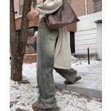 ヴィンテージ風ワイドデニムパンツ美脚 | SUNSHINE CLOSET | 詳細画像9