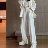 ワイドパンツ タック入り レディース | SUNSHINE CLOSET | 詳細画像13 