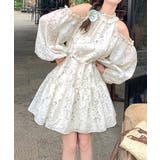 オフショルダー ティアードミニワンピース | SUNSHINE CLOSET | 詳細画像10 